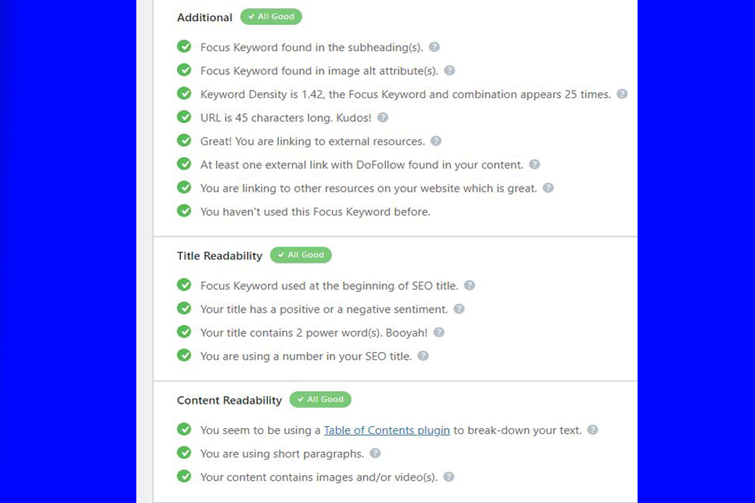 I will do onpage SEO optimization and technical onpage of wordpress website with Rankmath