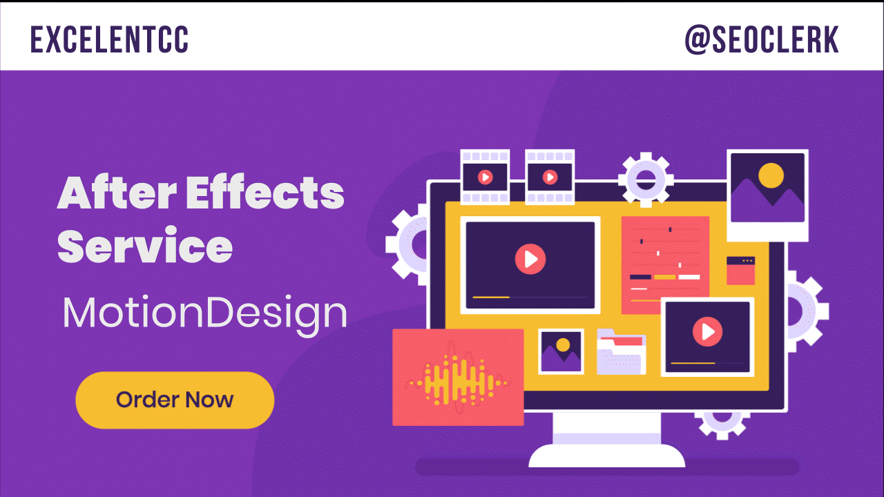 I will make animation using after effects