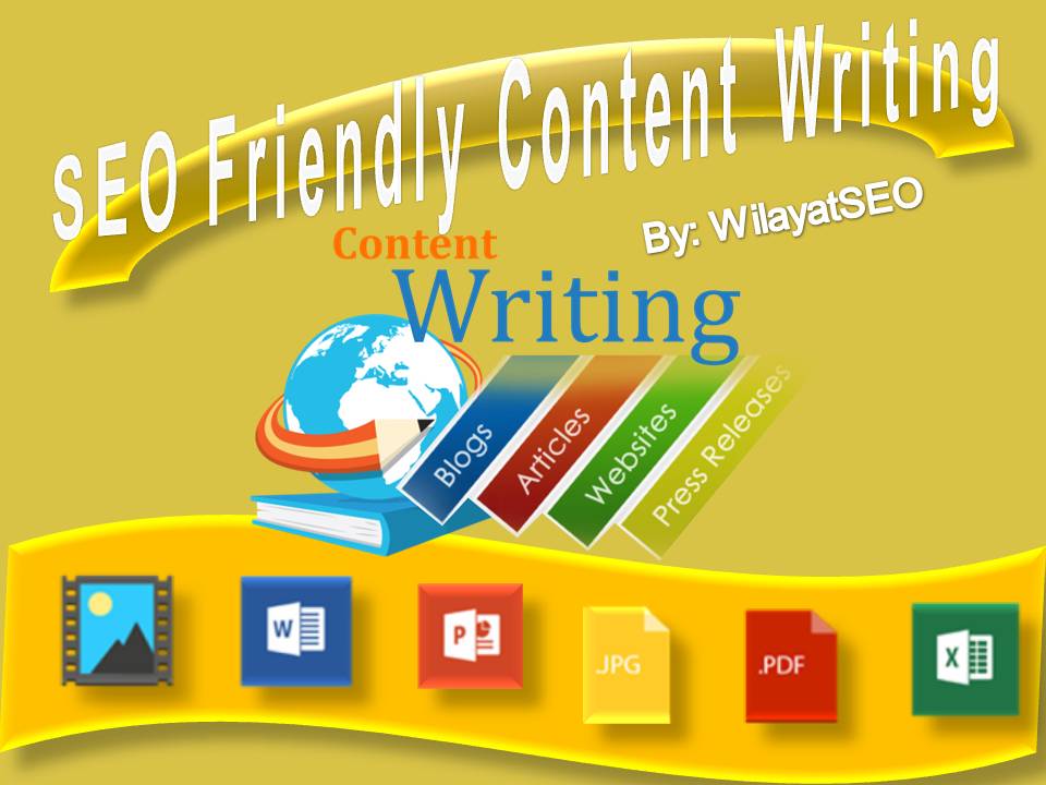 Write SEO friendly content for your website
