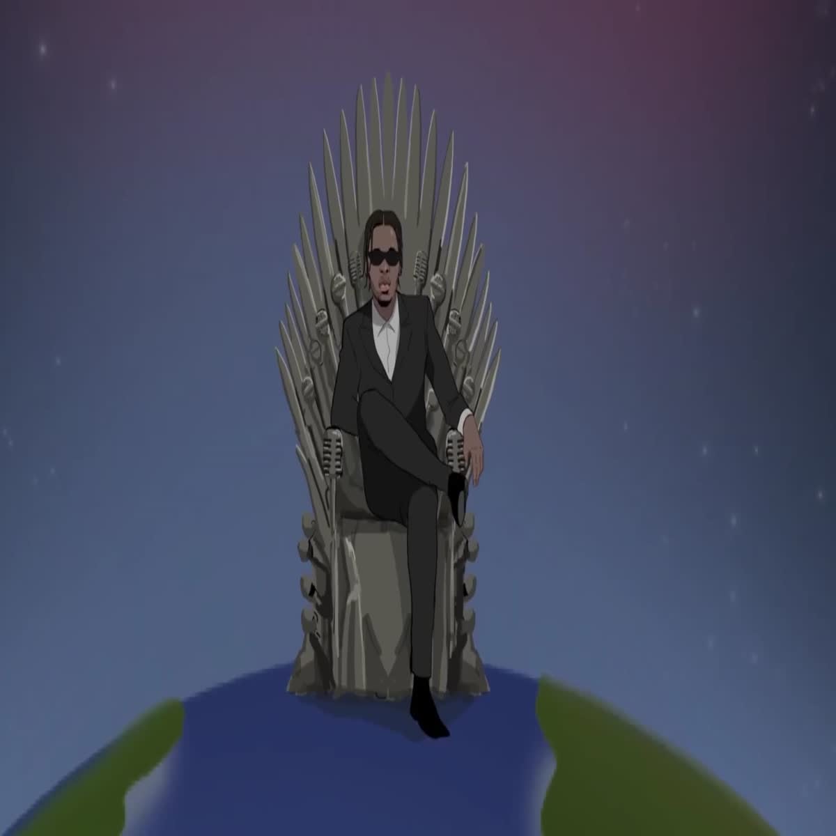 I will make 2d animation music video, 2d animated mu...