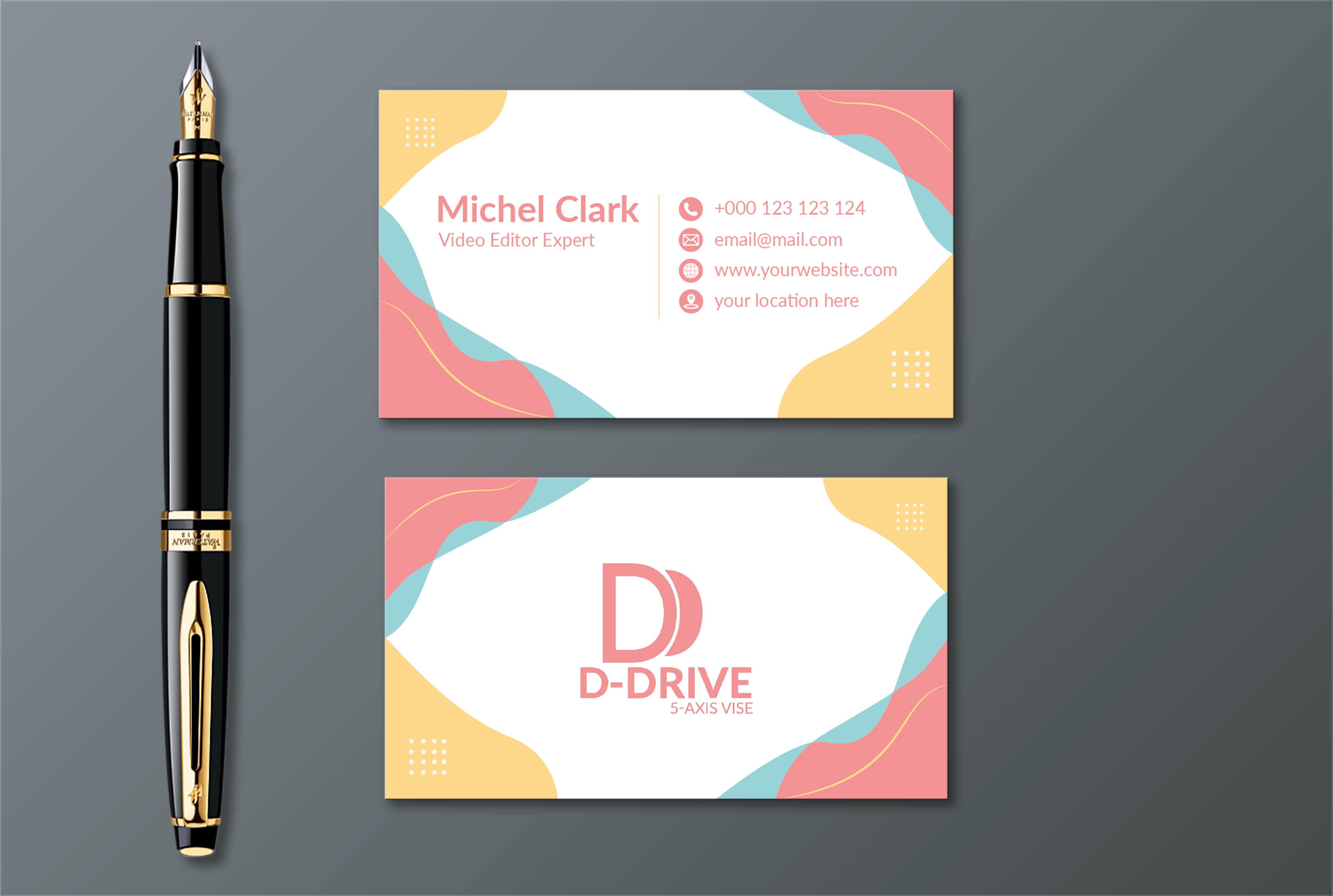 I will design awesome business card for you