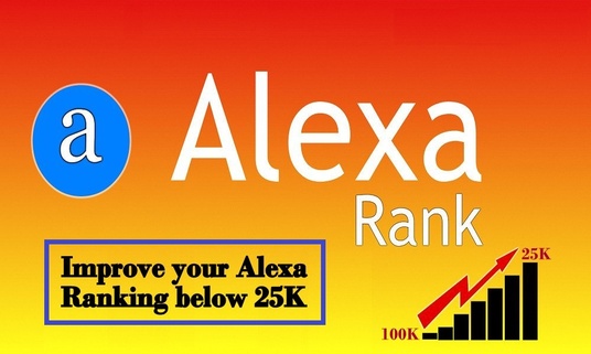 I will improve global and USA alexa rank with traffic and backlink