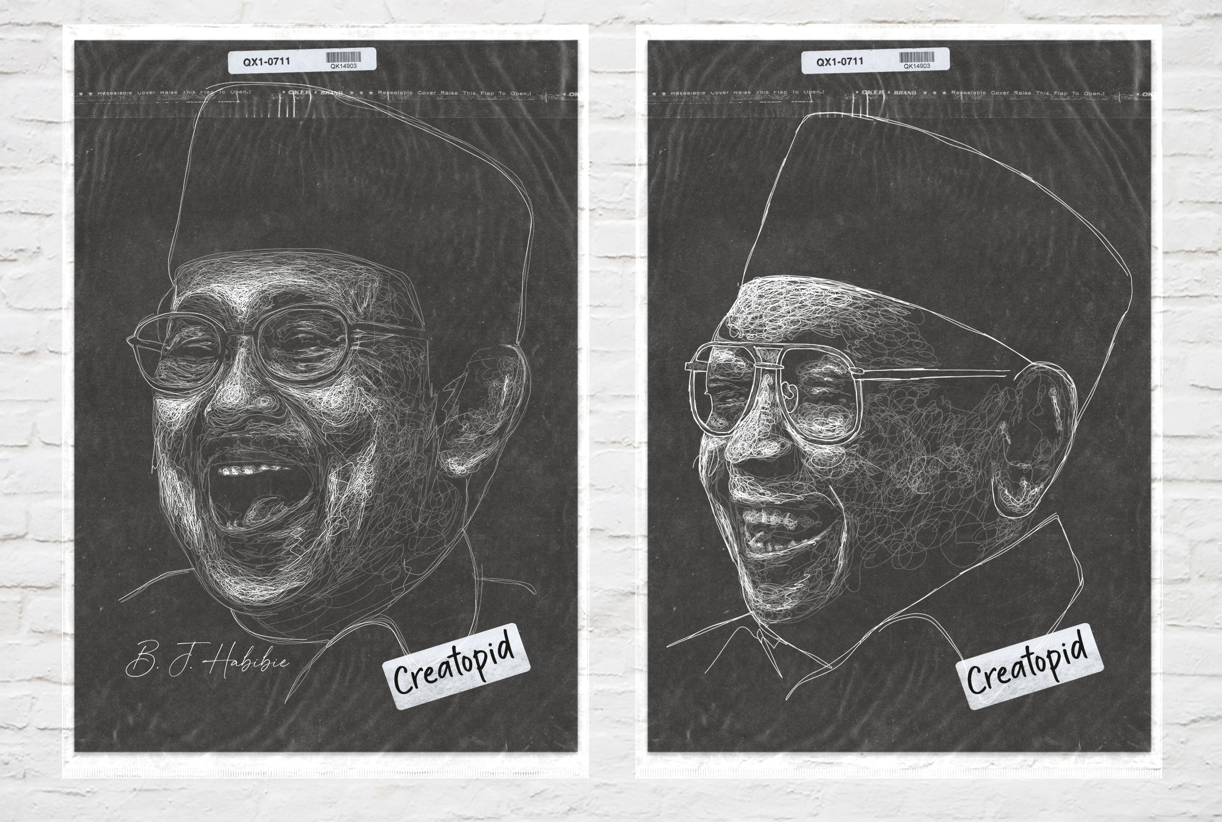 I WILL MAKE DARK SCRIBBLE ART PORTRAIT FROM YOUR PHOTO