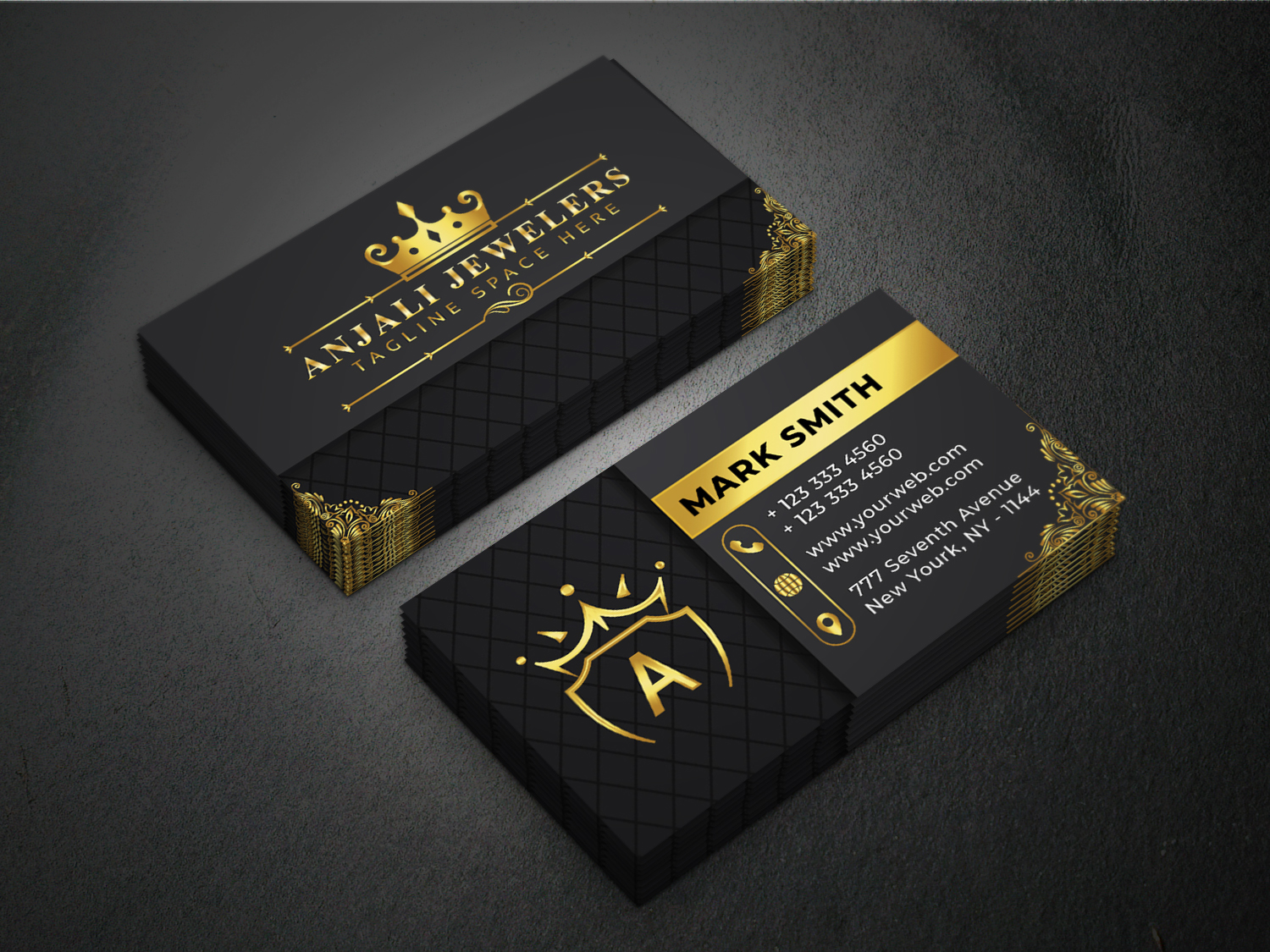 i will do professional fabulous business card design for your business. 