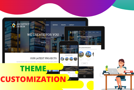I Will do Any Word Press theme customisation Build professional website 