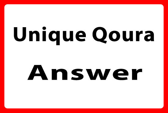 I will provide high quality best Quora 20 answer