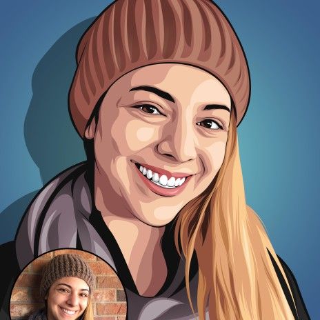 Draw a great cartoon from your profile picture