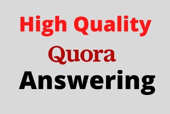 Promote your Website to increase traffic or sales with 20 Niche Quora Answers 