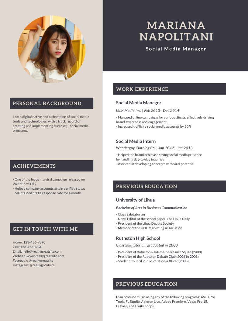 I will design professional resume for you