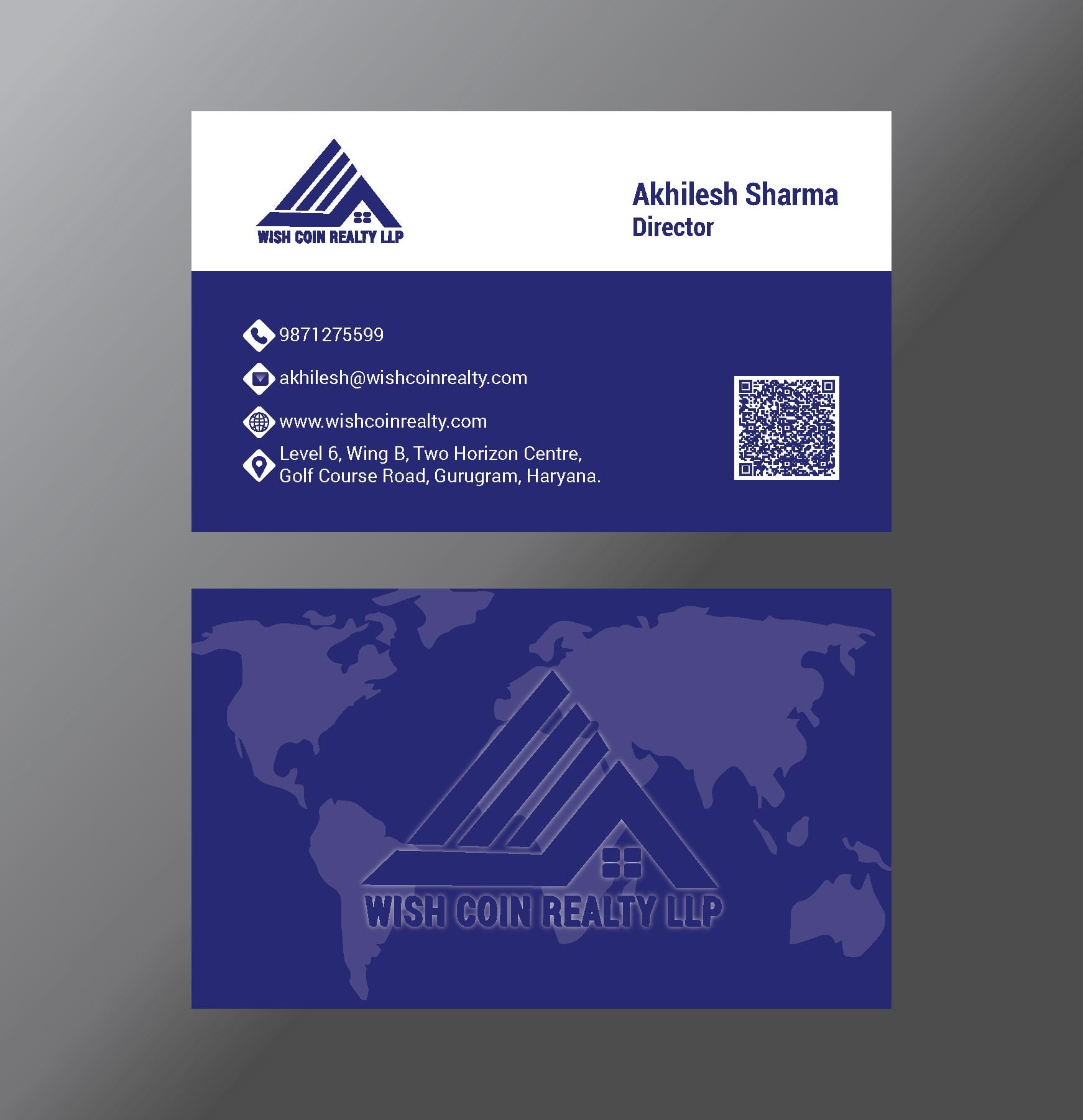 I will design a professional business card, visiting card letterhead