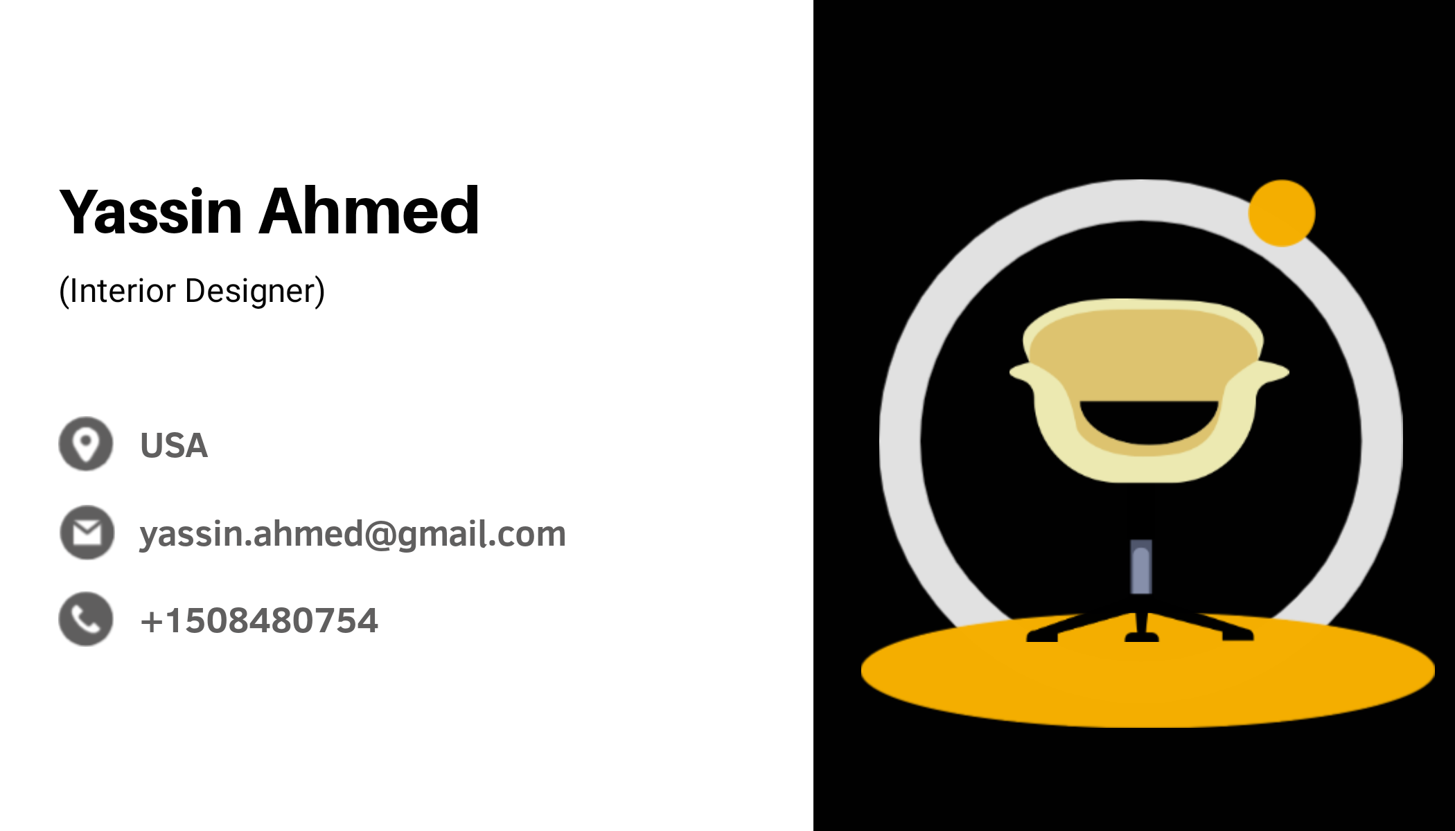 Professional business card design service