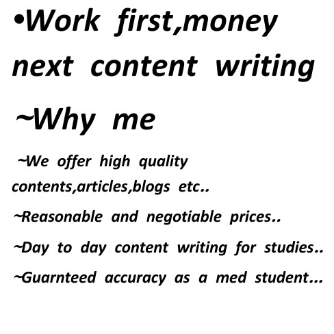 Do your content writings in 24 hrs