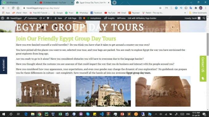 I will fix issues in wordpress website themes, plugins and do customization