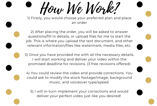 I Will Convert your Blog Posts/Text Articles into Professional and Engaging Videos