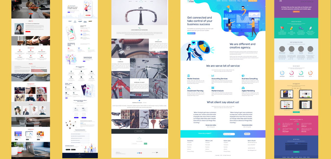 I wiil create a responsive PSD to HTML website 