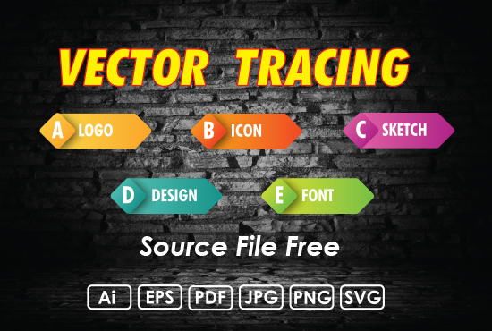 I will do vector tracing of any low quality logo professionally