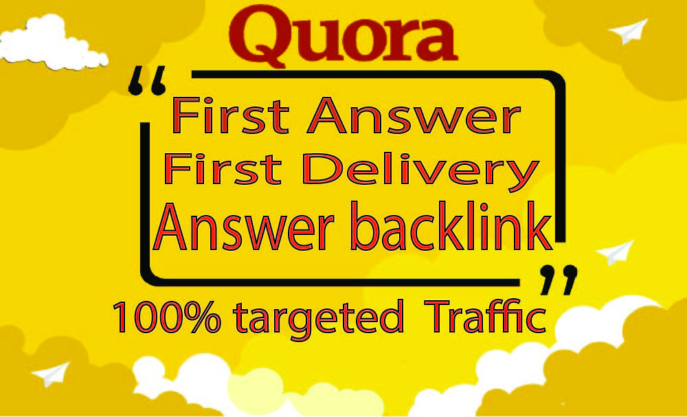 Promote your website by 20+ HQ Quora answers.
