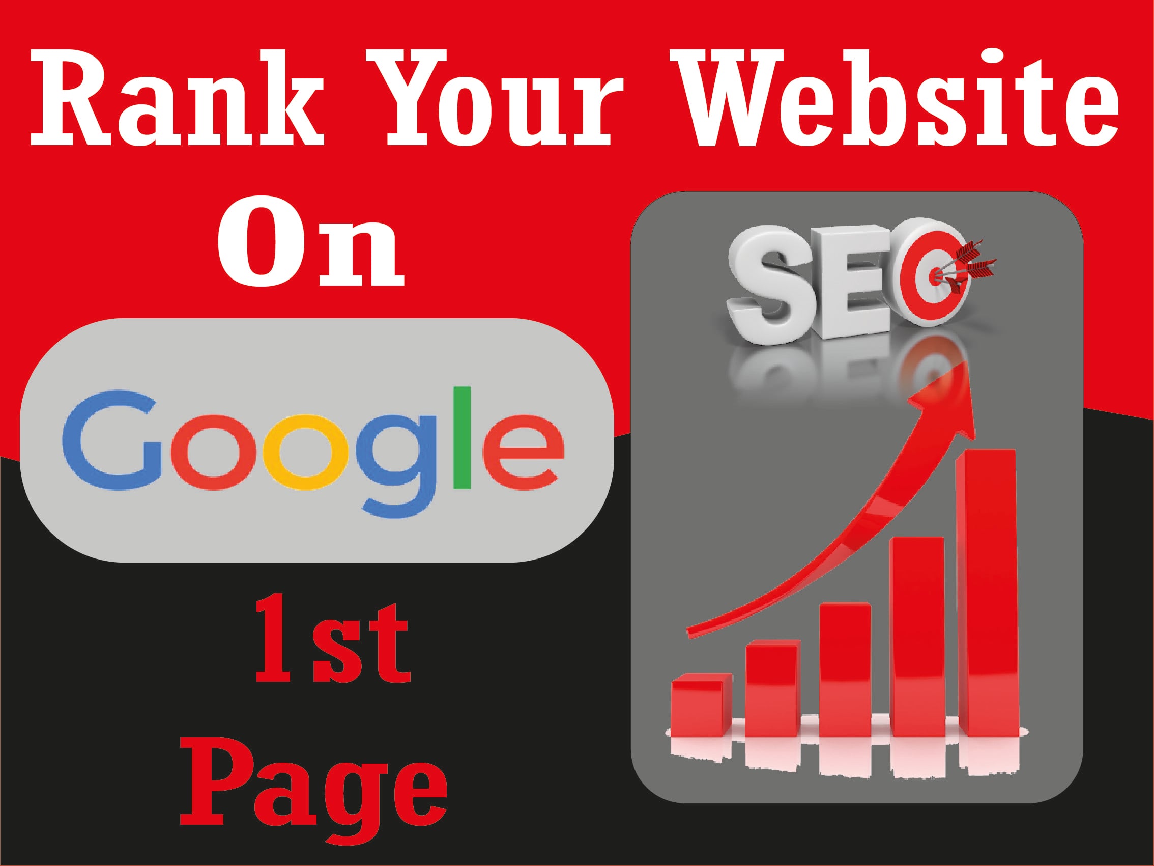 Offer guaranteed Rank your Website on Google 1st Page with High Quality Backlinks