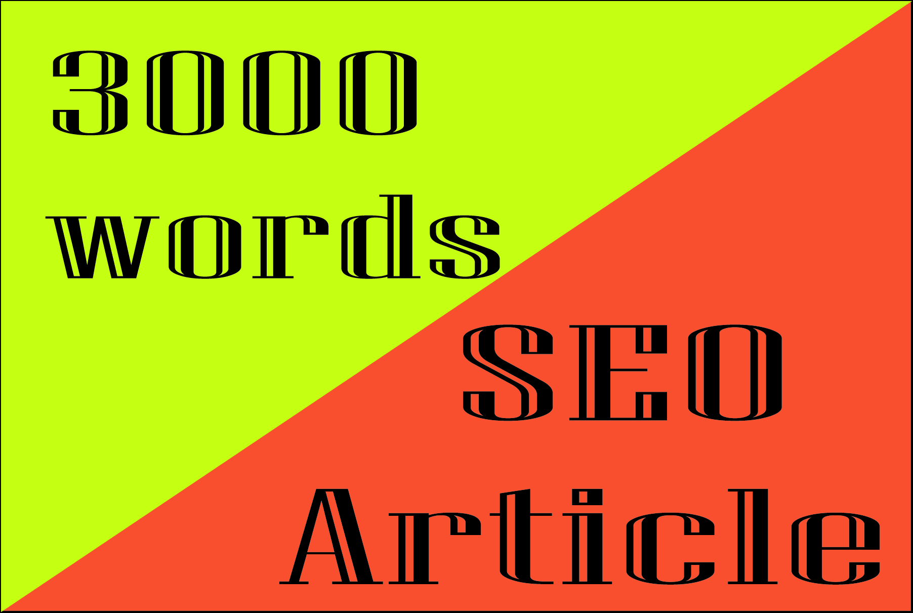  3 &times; 1000 words article & content writing for your site