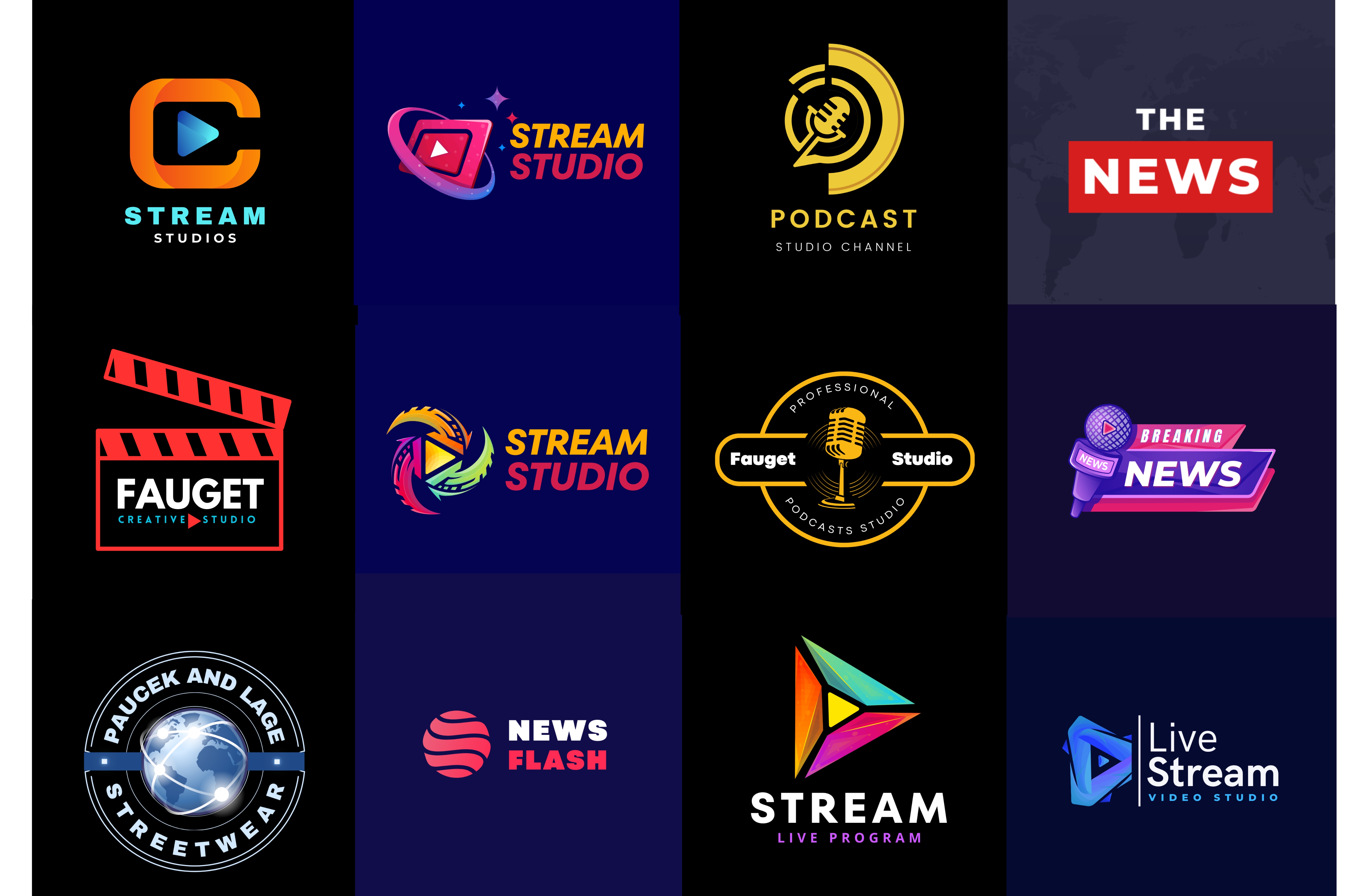 I will design attractive Unique YouTube Logo and Banner For You