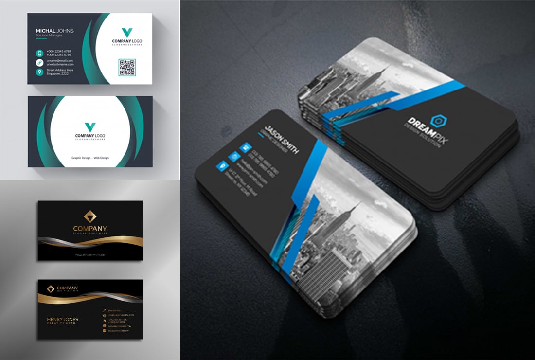 Get awesome double sided digital premium BUSINESS CARD DESIGN 