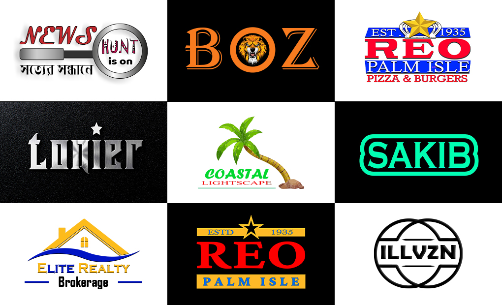 I will design unique flat minimalist iconic logo design