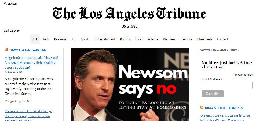 I will publish your article in famous news magazine la tribune