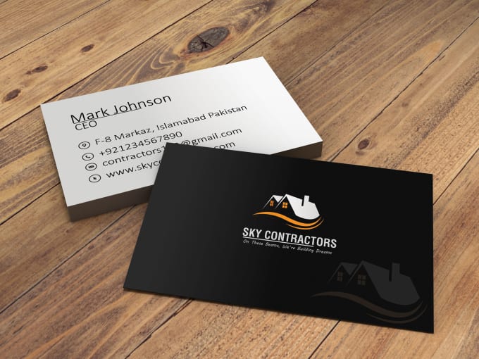 I will design unique and professional business cards