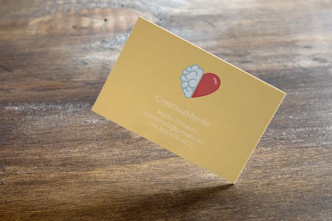 I will create an eyecatching business card for your activity