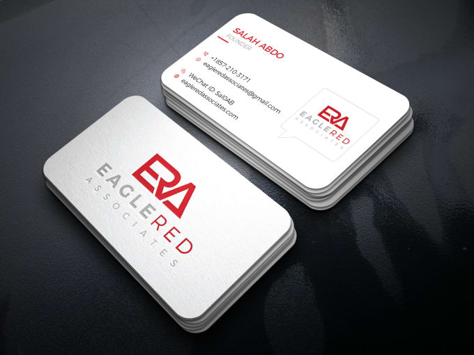 I will design a business card just for you