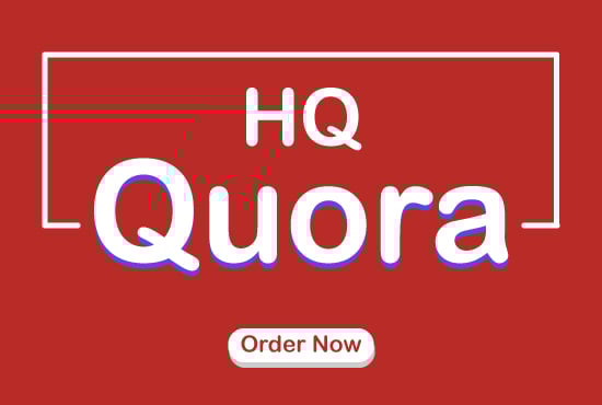 Manually guaranteed to promote your website by 10 HQ Quora Answers