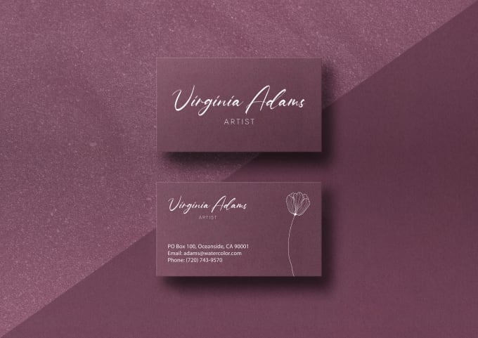 I will do create professional business cards design for you