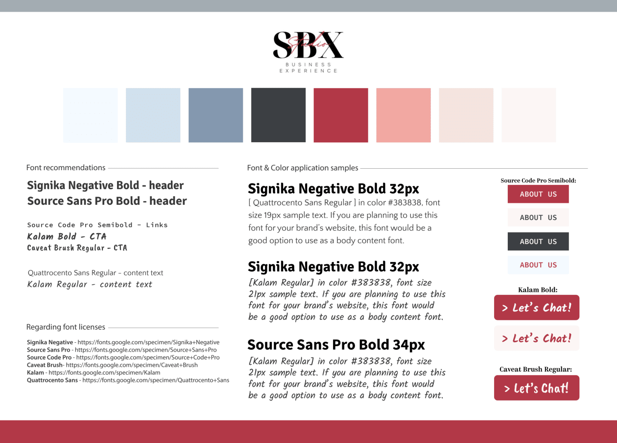 I will create a custom color palette for your brand