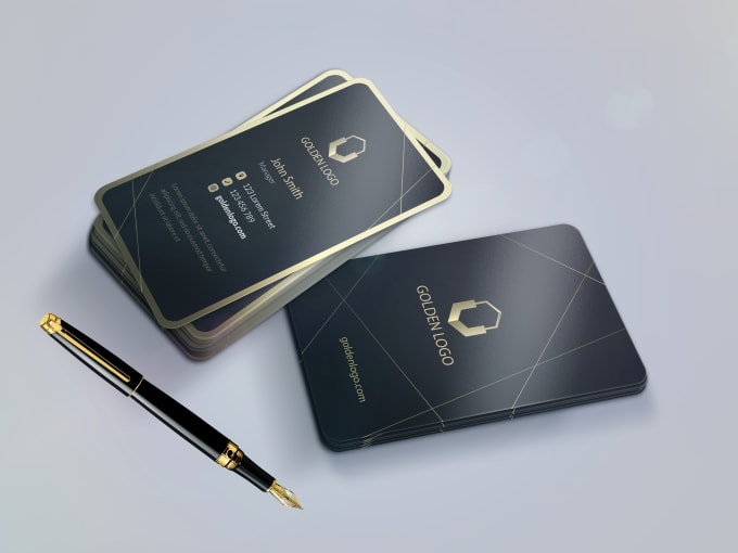 I will do luxury business card for you