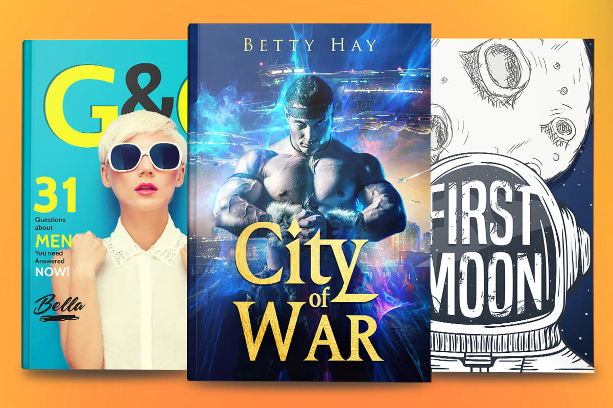 I will design professional book cover or ebook cover 48h