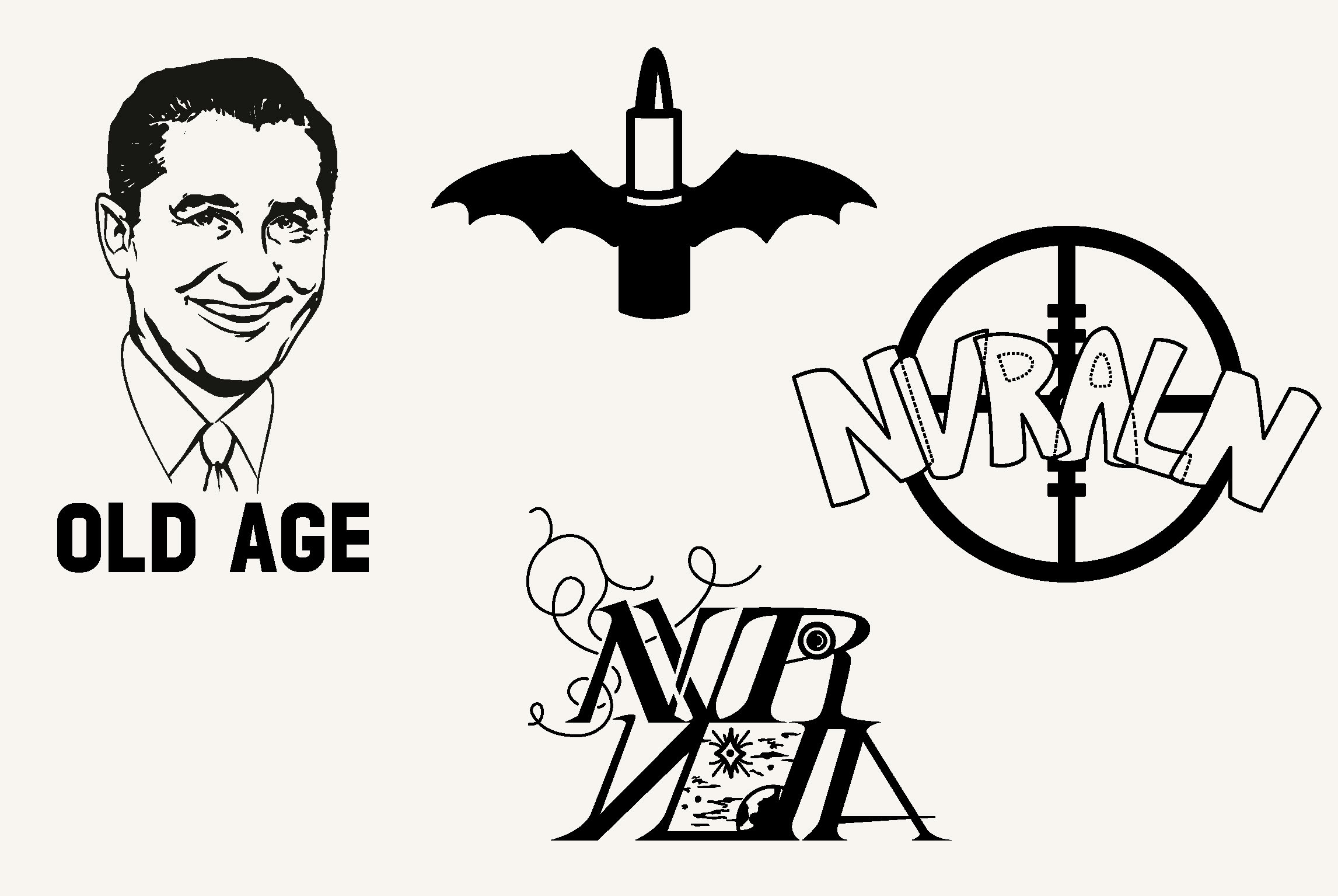 I will draw simple black and white illustration for you