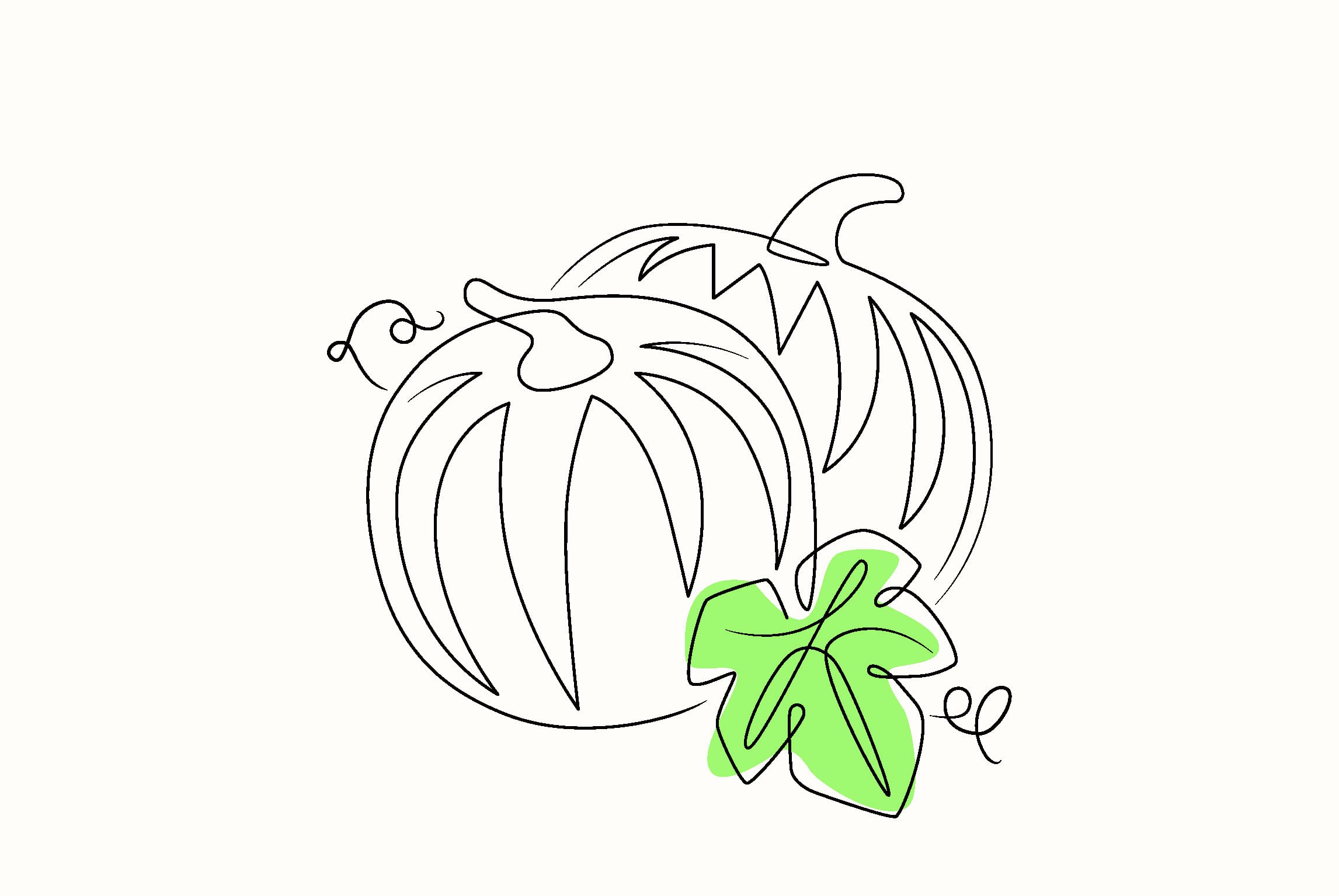 I will draw one continuous line art style