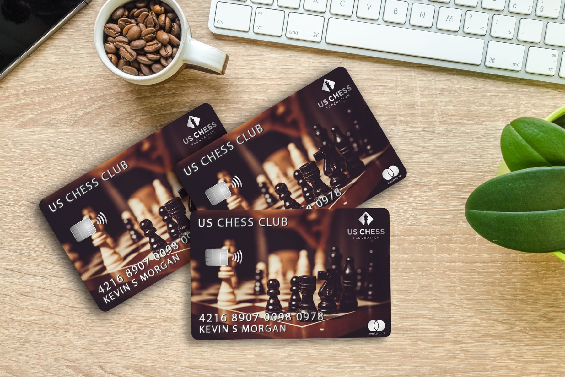 I will design awesome credit cards and membership cards