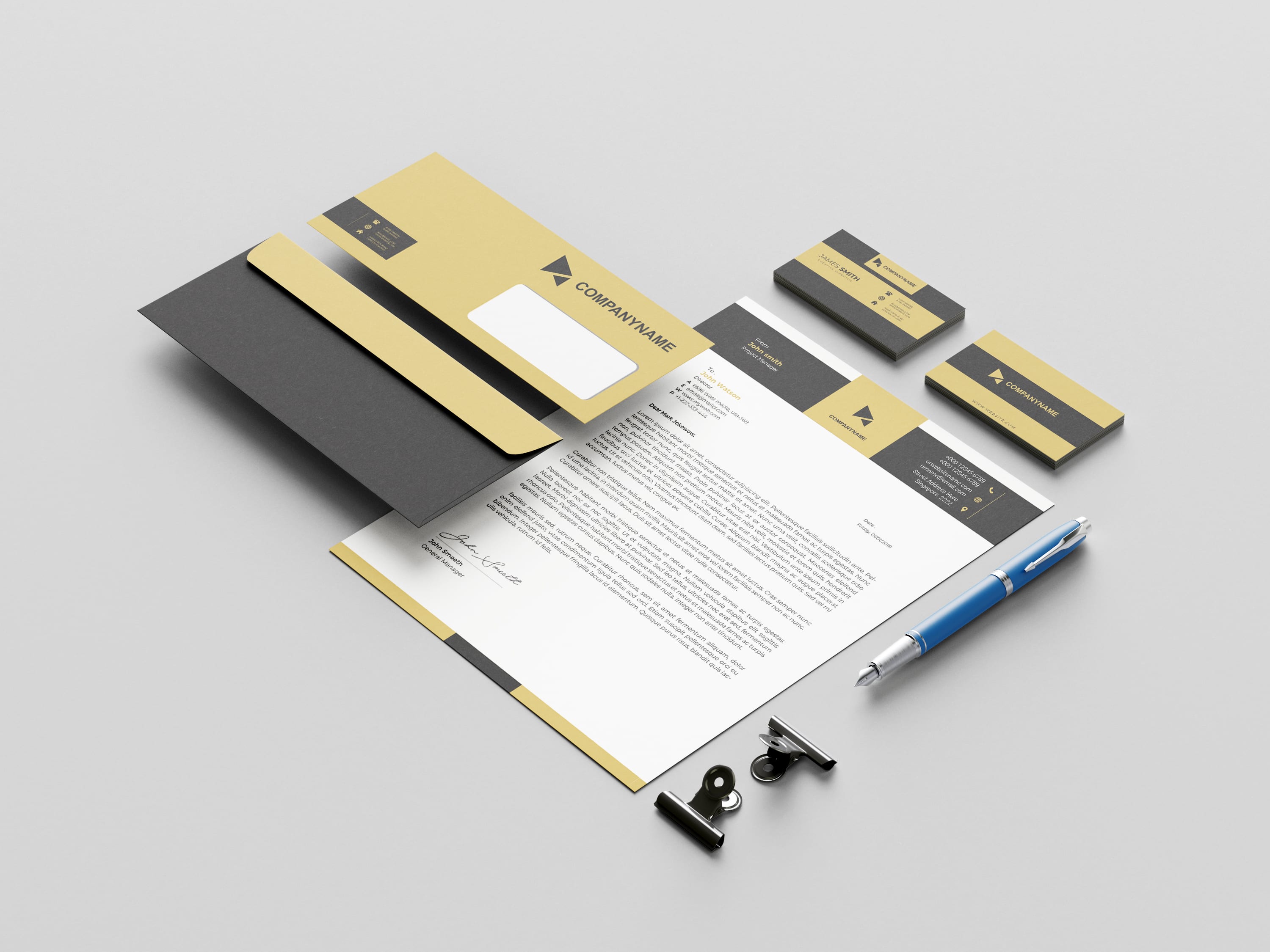 I will do logo, business card, letterhead or stationery design