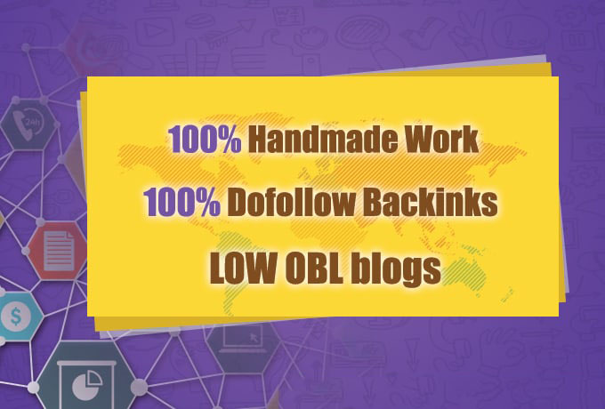 I will do 50 highly authoritative dofollow trust backlinks for you
