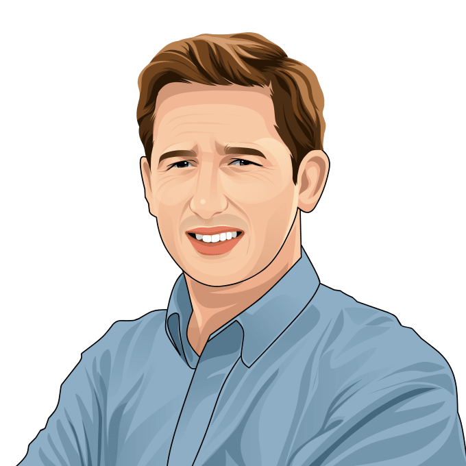 I will draw cartoon caricature headshot avatar from photo