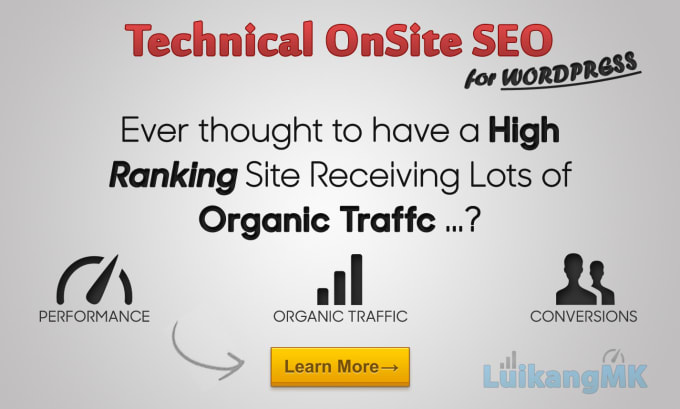 I will perform onsite SEO in wordpress website for you
