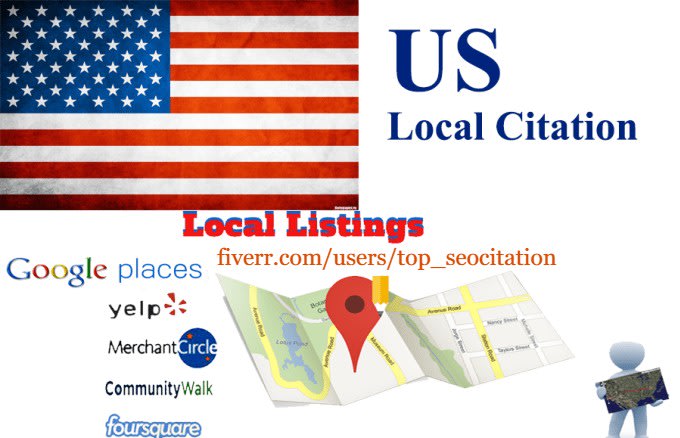 I will list your business to top USA 30 local directories