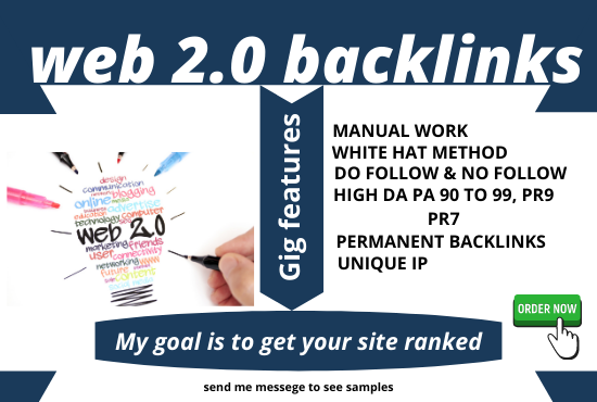 I will Create 50 Manually Web 2.0 SEO Backlinks For Your Website