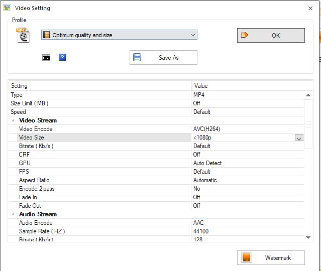 I will optimize videos to a low size and high quality 1080p or less