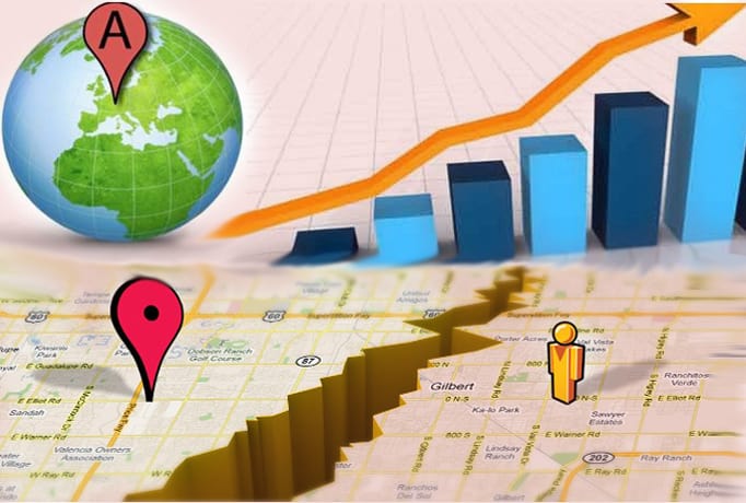 I will create 45, 250 map citations for google local page and website business listing
