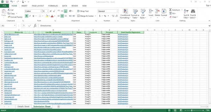 I will do local citations and directory submission