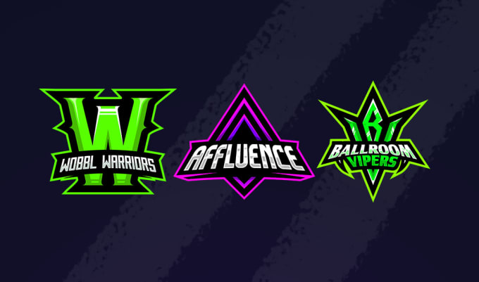 I will design cool logo initials for esport, twitch, youtube in 48 hours