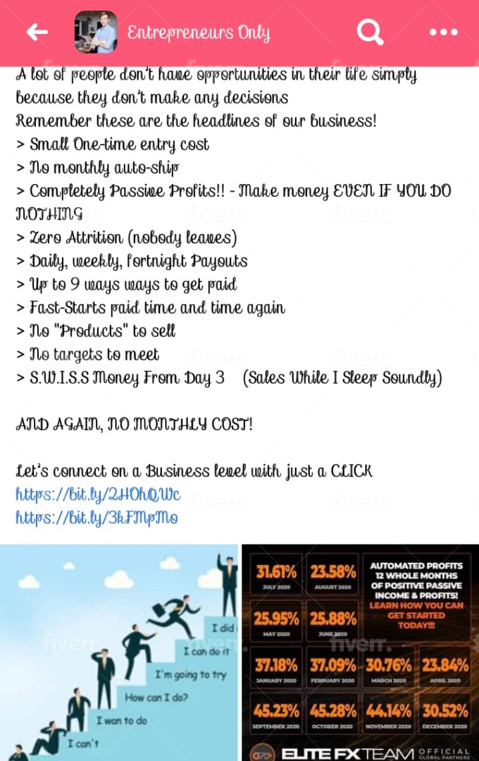 I will do mlm network marketing promotion to grow traffic and leads