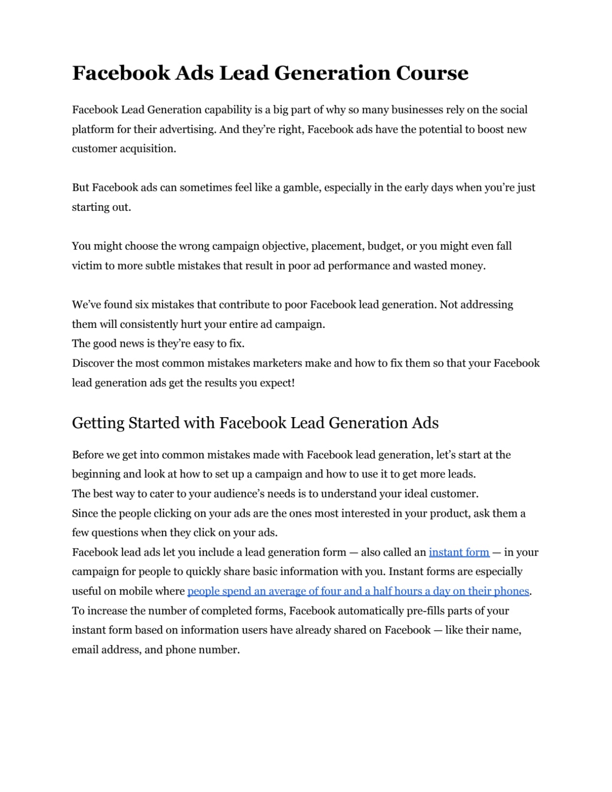 I will consult on facebook ads success via zoom